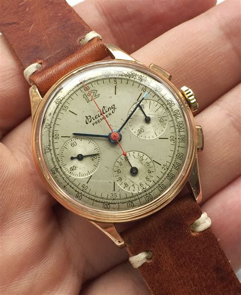 Vintage Brietling Chronograph 